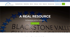 Desktop Screenshot of blackstonevalley.org